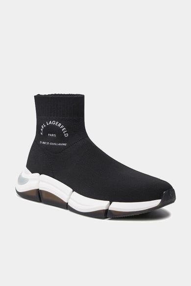 ΠΑΠΟΥΤΣΙΑ KARL LAGERFELD - K00 BLACK KNIT TEXTILE